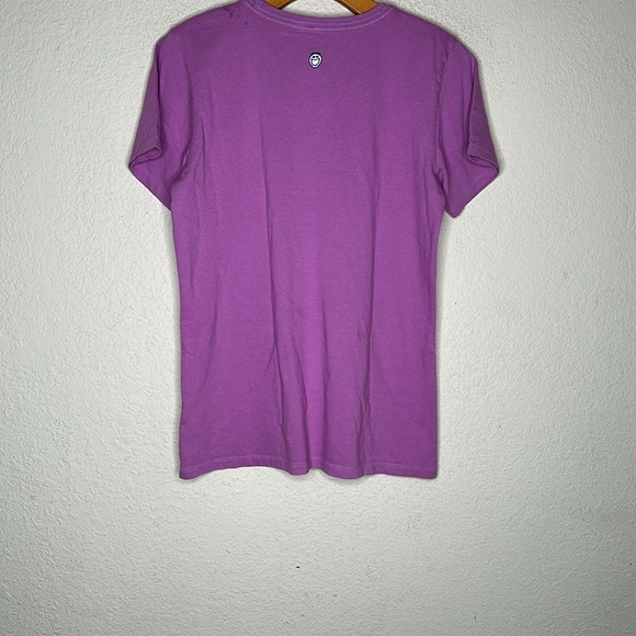 Life is Good Gardening “Play in the dirt” Tee shirt top Purple size Medium Dog - Picture 6 of 7